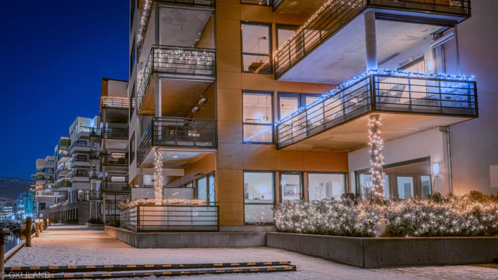 Bildet er tatt på Damsgården med langeksponering og HDR redigering.