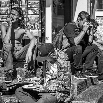 Svart hvitt, Stavanger svart hvitt bilder gladmat preikestolen