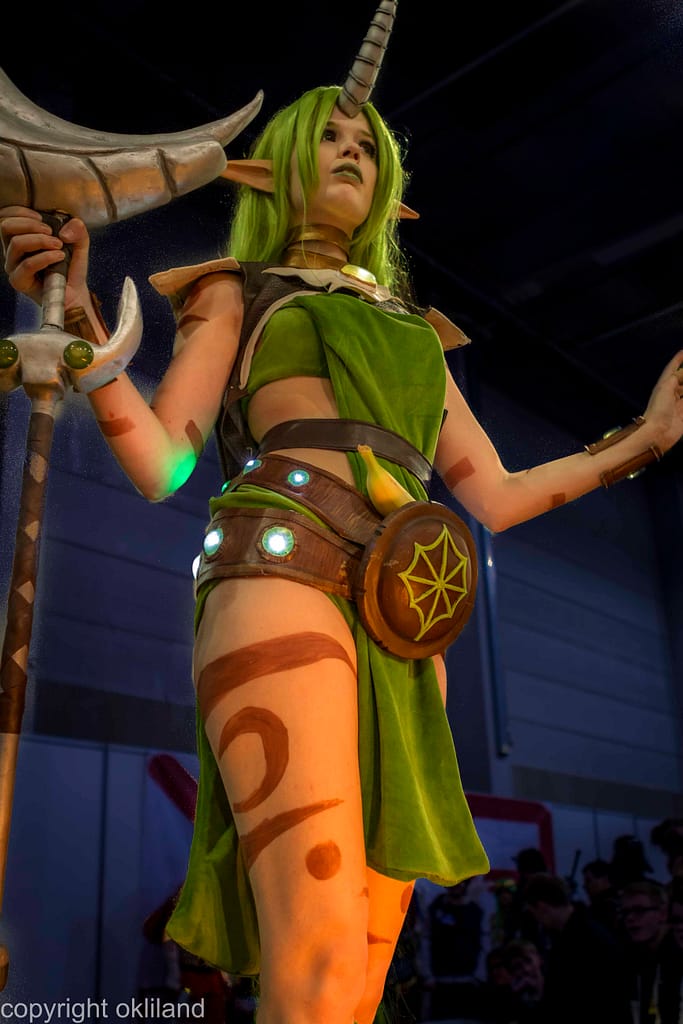 Bilde fra spillexpo i Lillestrøm Cosplay