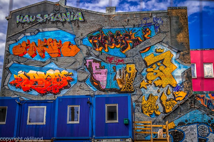 Bilde av grafitti og Hausmania av Ørjan Liland Bilder fra Hausmania i Oslo